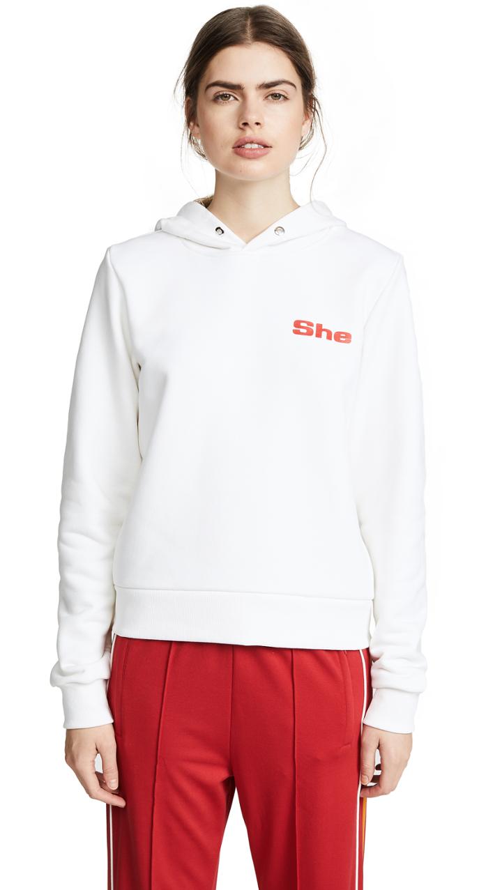 Marc Jacobs Luxe Embellished Sweatshirt