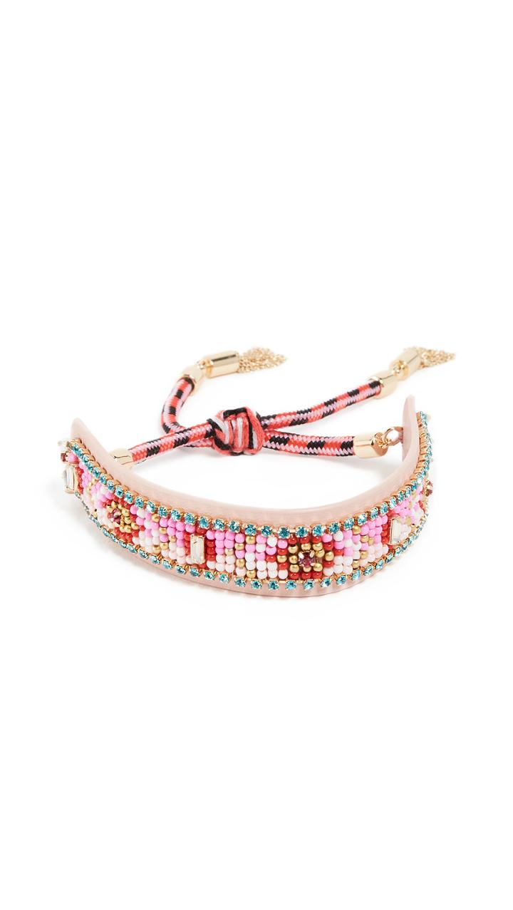 Rebecca Minkoff Patterned Seed Bead Friendship Bracelet
