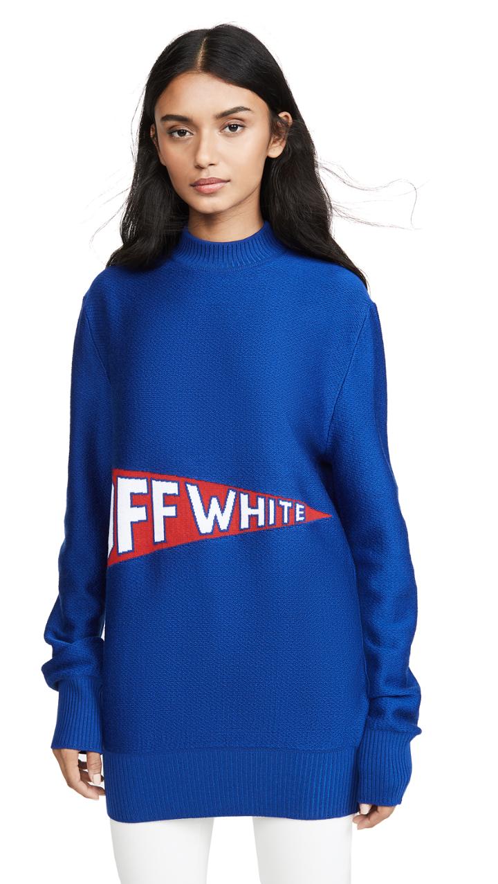 Off White Off White Flag Crew Neck