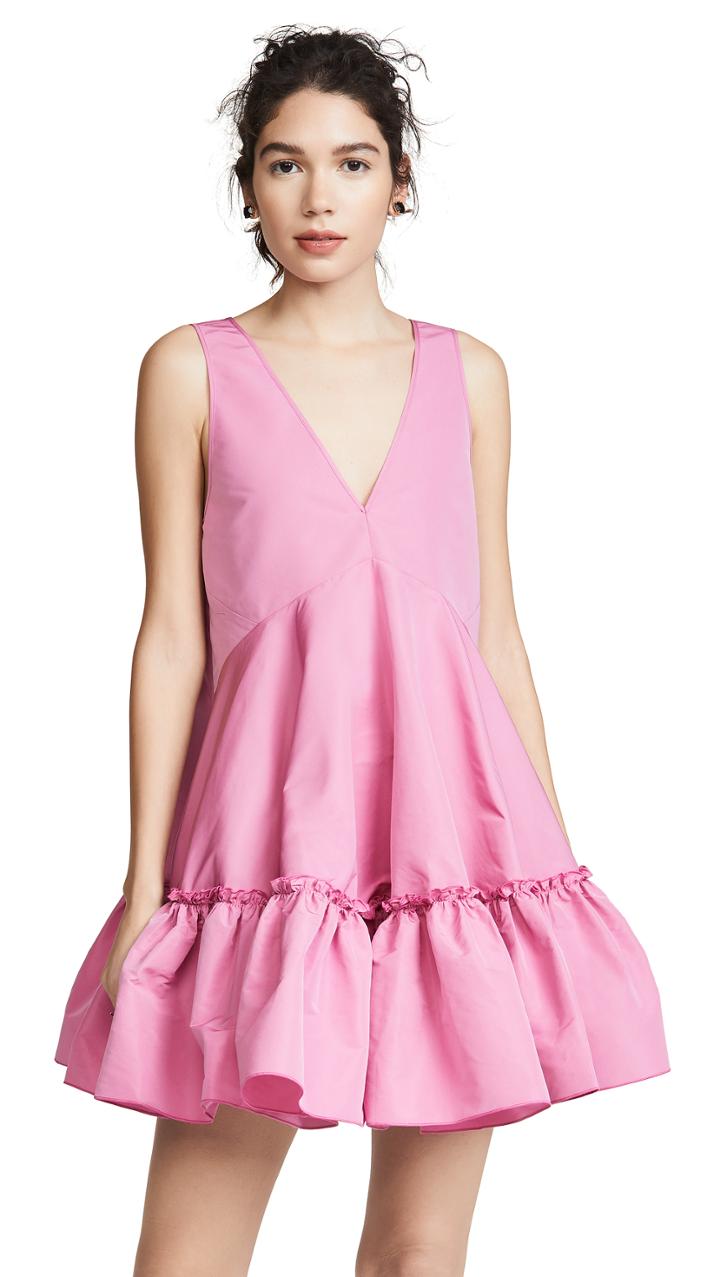 No 21 V Neck Mini Dress