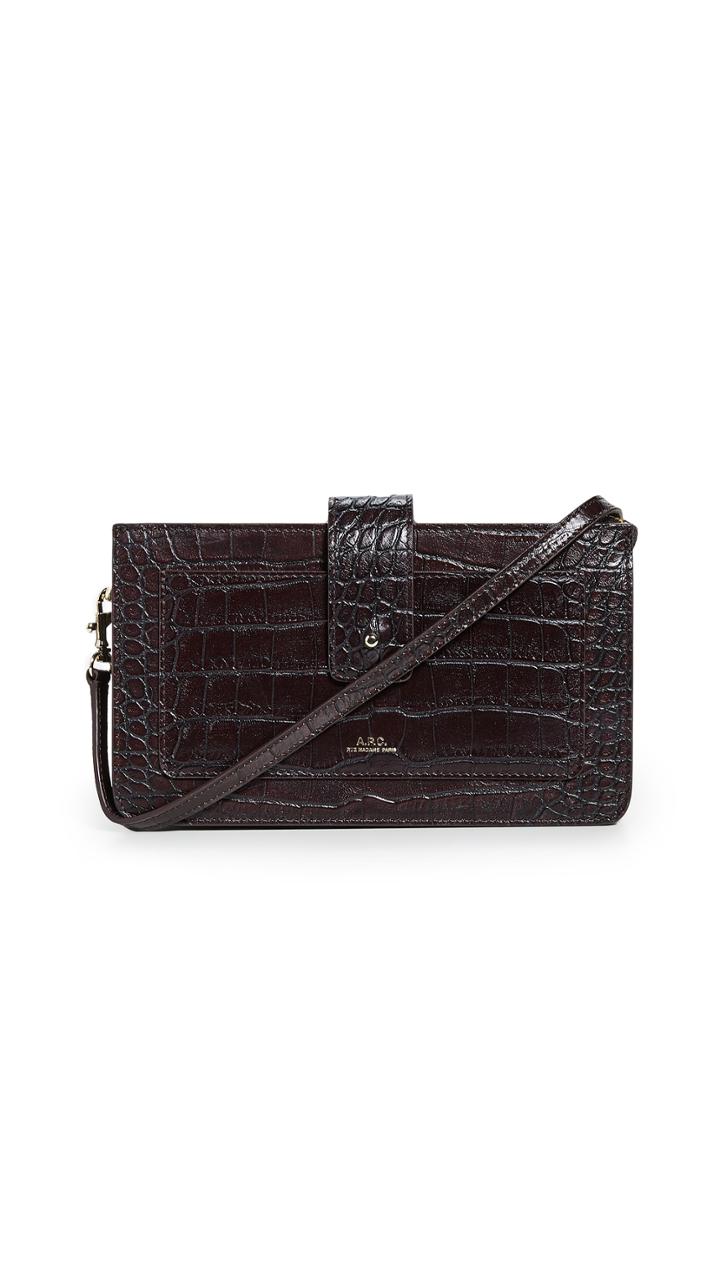 A P C Albane Clutch