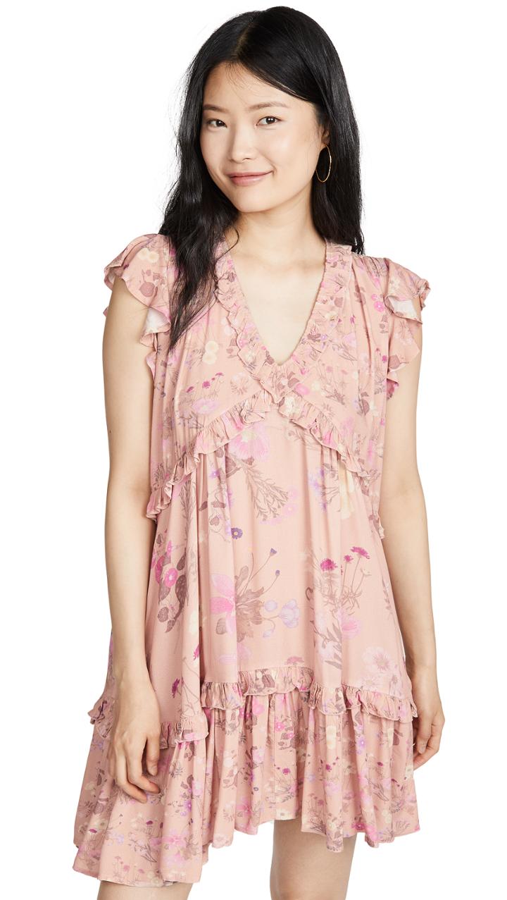 Spell And The Gypsy Collective Wild Bloom Mini Dress