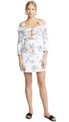 Isa Arfen 4 Knot Mini Dress