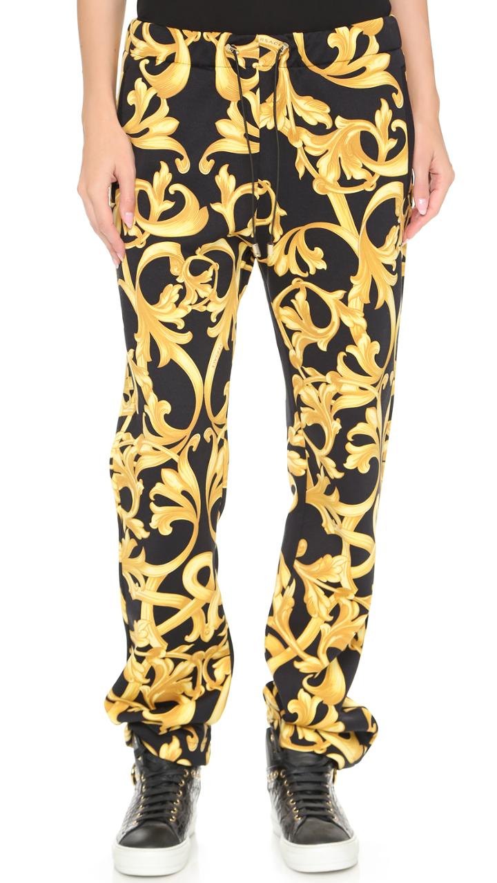 Versace Printed Tracksuit Pants
