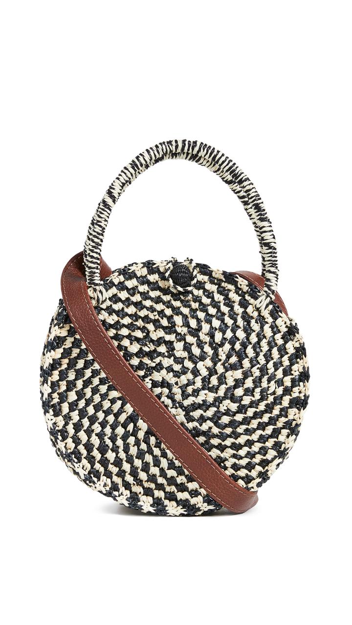 Sensi Studio Round Handbag With Strap