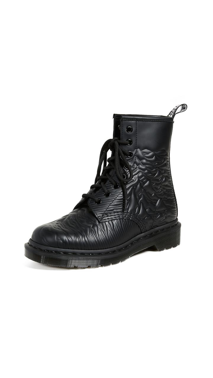 Dr Martens X Joy Division 1460 Emboss 8 Eye Boots