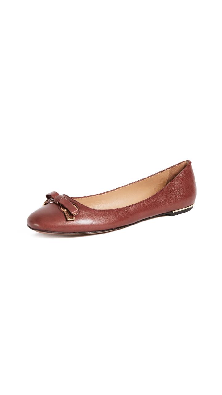 Marc Jacobs Sophie Round Toe Status Ballerina Flats