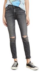 Mother The Midrise Dazzler Ankle Jeans