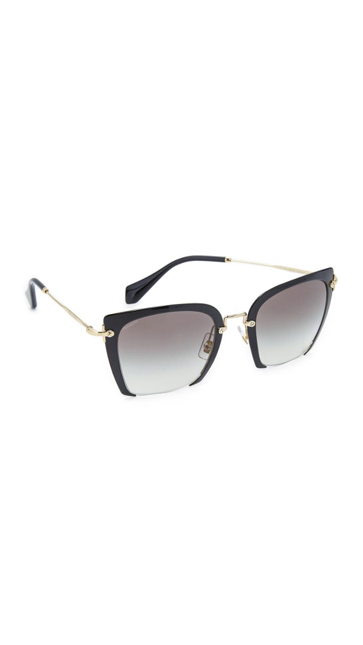 Miu Miu Cut Frame Sunglasses