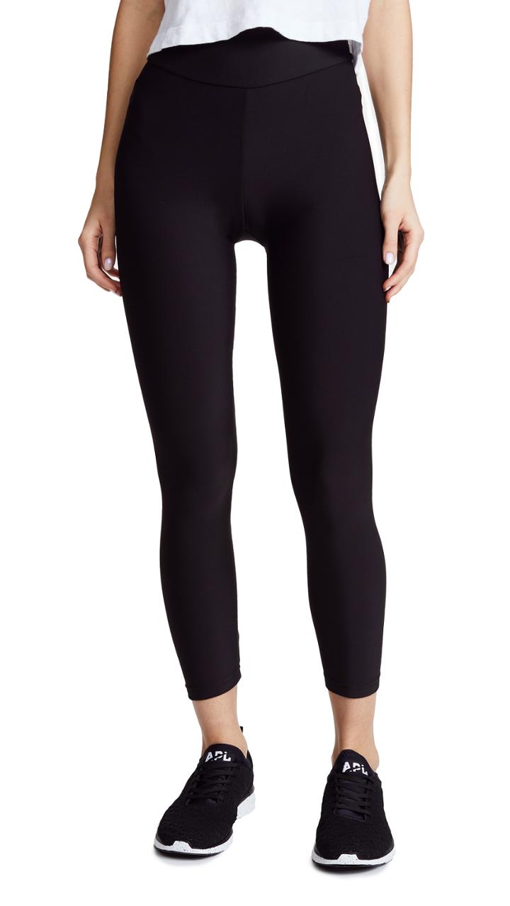 Plush Fleece Lined Cropped Athletic Leggings