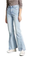 Levi S Ribcage Split Flare Jeans
