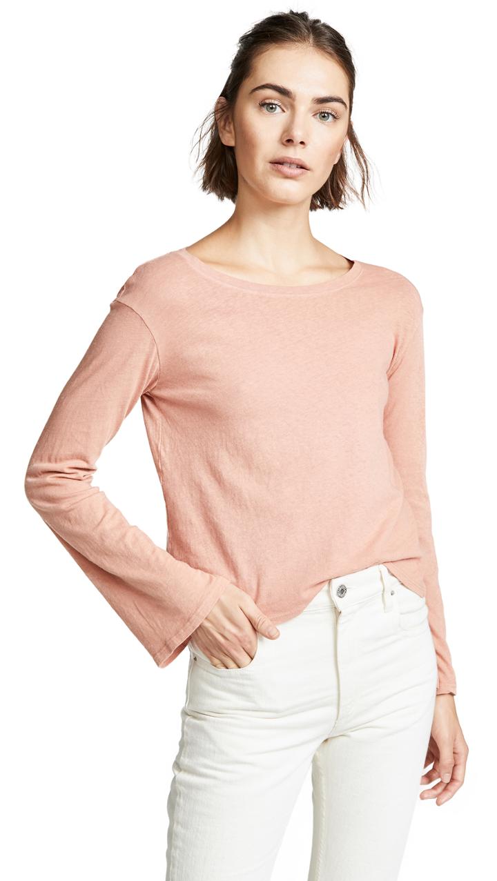 Nation Ltd Uma Boxy Bell Sleeve Tee