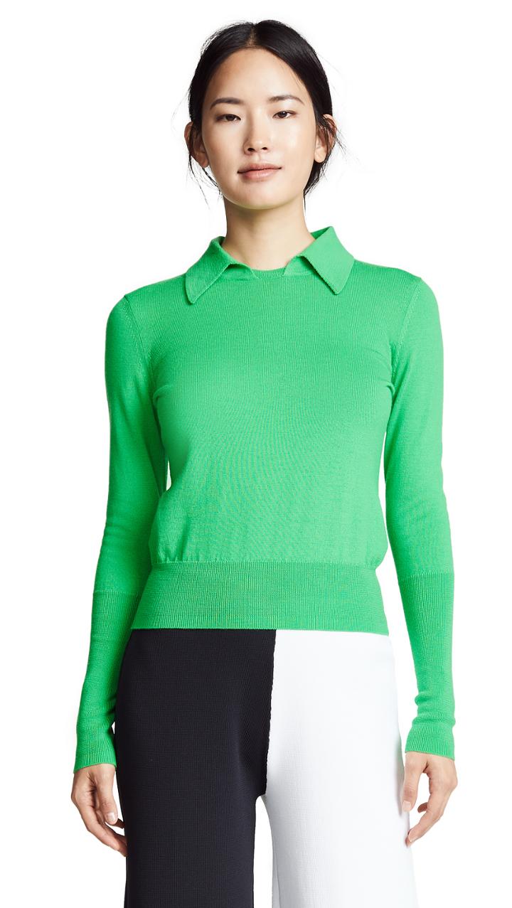 Diane Von Furstenberg Polo Sweater