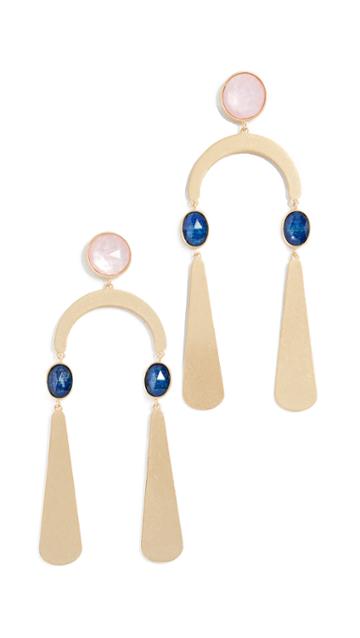 Kate Spade New York Sunshine Stones Linear Earrings