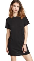 Enza Costa Slubbed T Shirt Dress