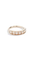 Jane Taylor 14k Half Eternity Band Ring