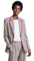 Pallas Delacroix Contrast Trim Blazer