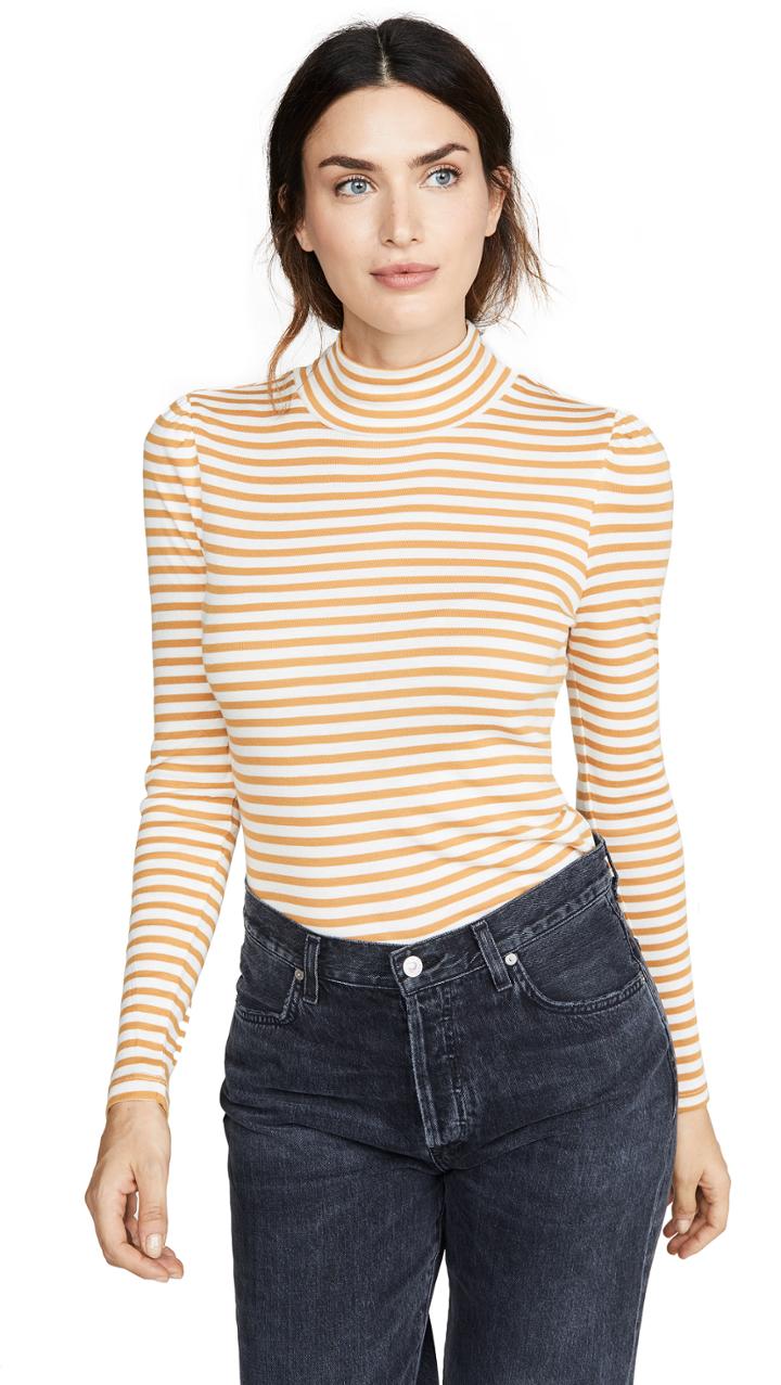 Splendid Wyatt Stripe Turtleneck