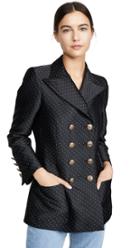 Philosophy Di Lorenzo Serafini Double Breasted Mini Dot Blazer