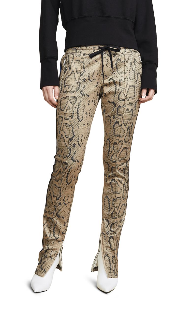 Pam Gela Snake Cigarette Pants