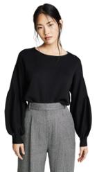 Fred And Sibel Puff Sleeve Sweater