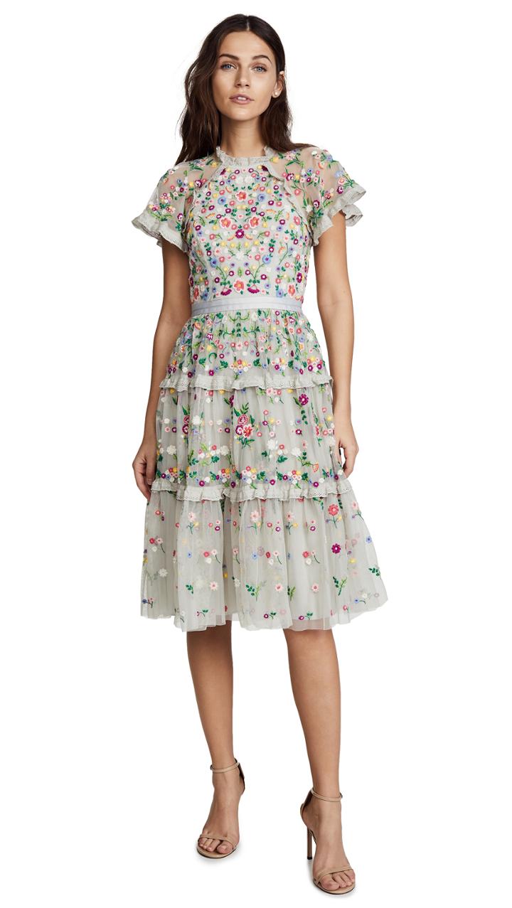 Needle Thread Lazy Daisy Dress
