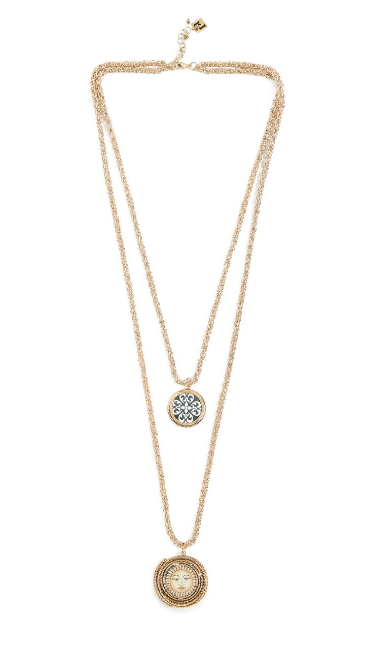 Rosantica Ciucciue Detachable Double Pendant Necklace