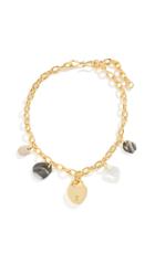 Lizzie Fortunato Heart Of Gold Single Strand Necklace