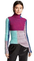 3 1 Phillip Lim Mixed Marled Turtleneck