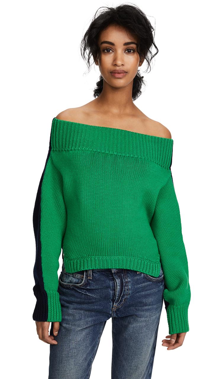 Monse Upside Down Cropped Knit