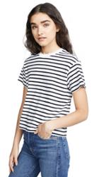 Atm Anthony Thomas Melillo Short Sleeve Stripe Boy Tee