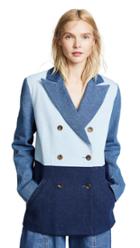Ksenia Schnaider Patchwork Blazer