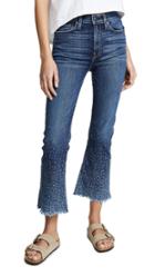 Hudson Holly High Rise Cropped Flare Jeans