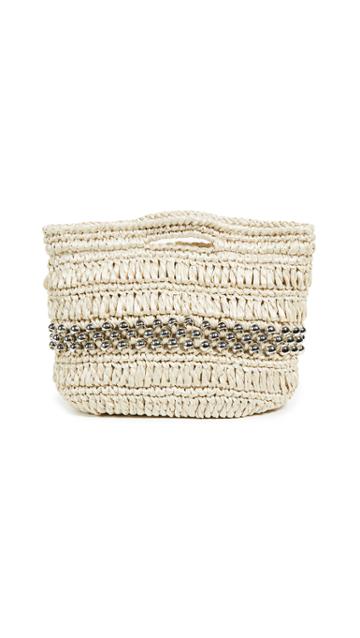 Caterina Bertini Woven Clutch