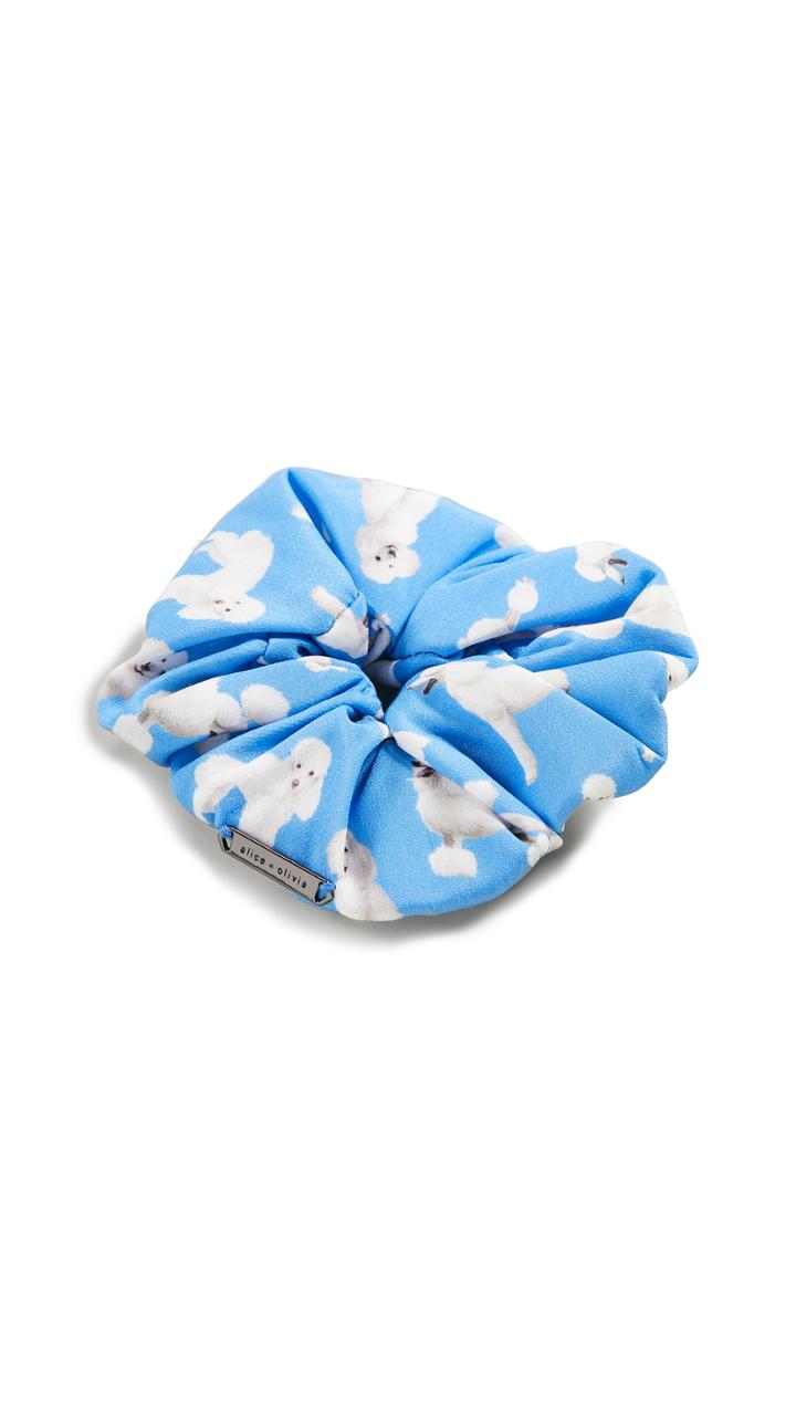 Alice Olivia Cher Poodles Scrunchie