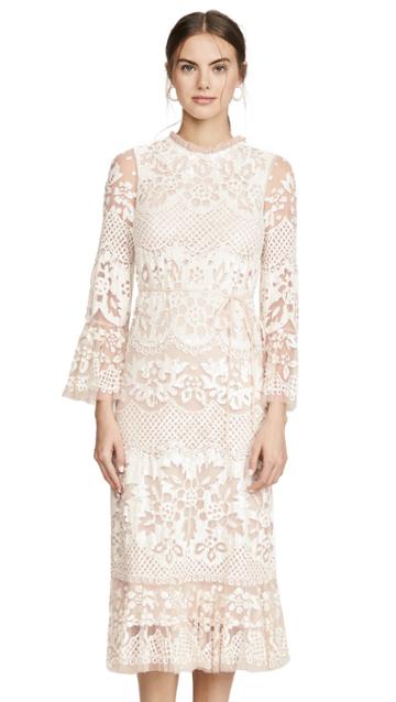 Needle Thread Snowdrop Midaxi Dress
