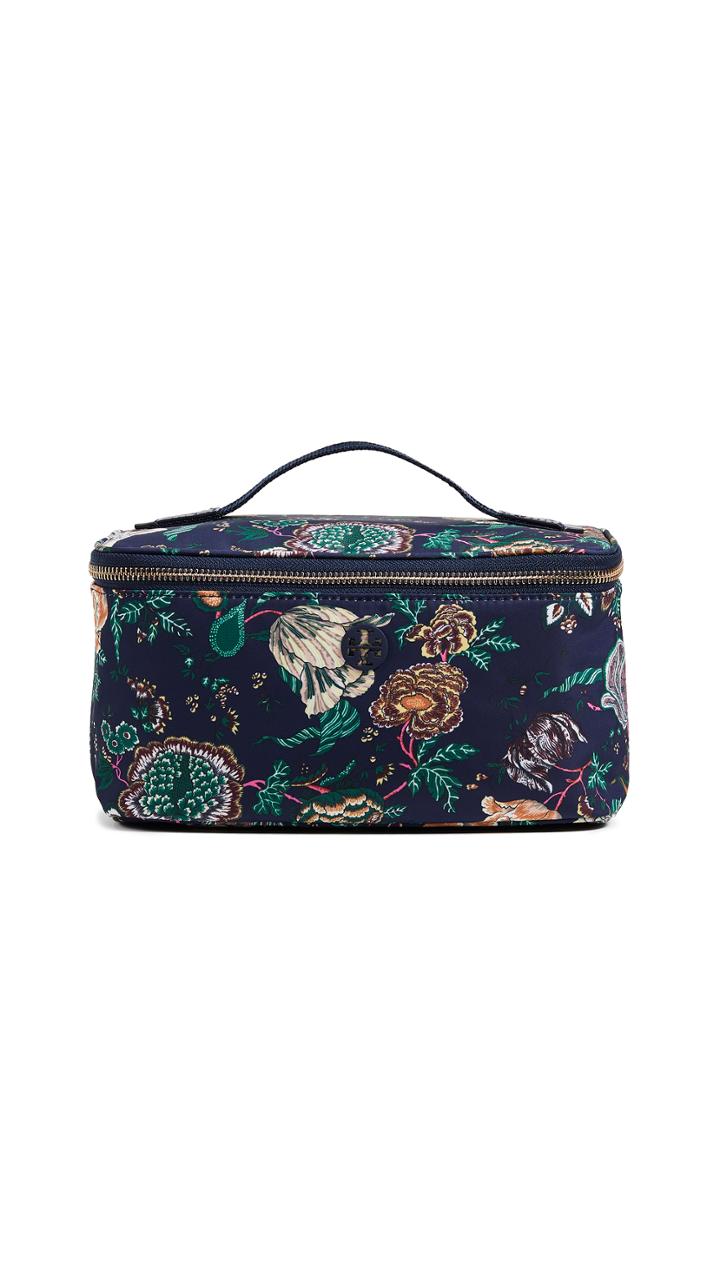 Tory Burch Tilda Printed Nylon Travel Cosmetic Case