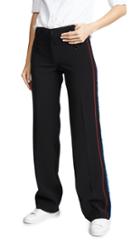Carven Trousers With Side Stitching