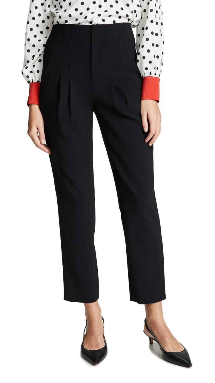 Alice Olivia Ayla Seamed Hip Pants