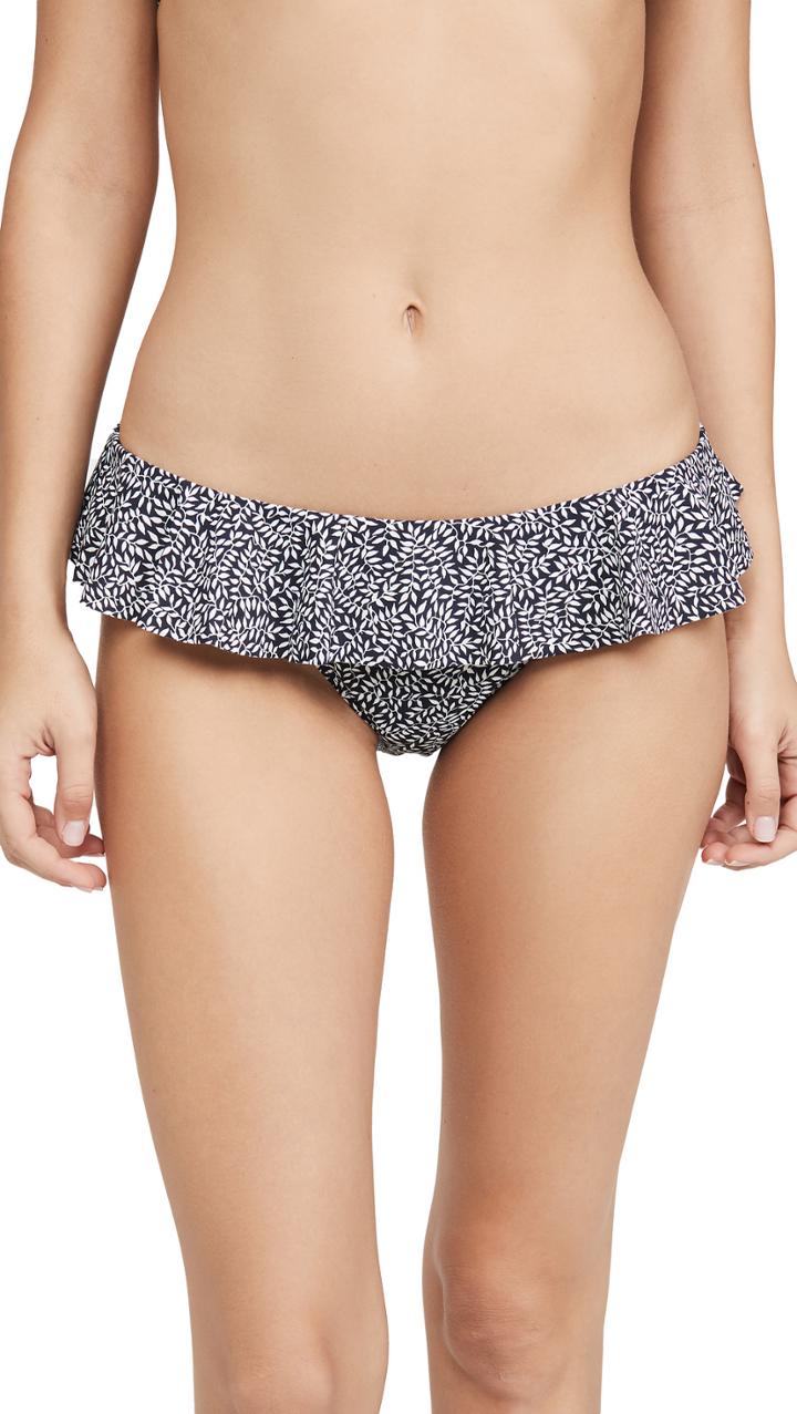 Tory Burch Printed Ruffle Bottoms