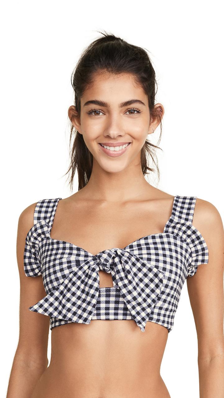 Paper London Maldives Humbug Bikini Top