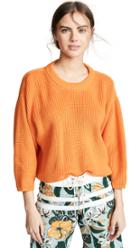 I Love Mr Mittens Cropped Crew Neck Pullover