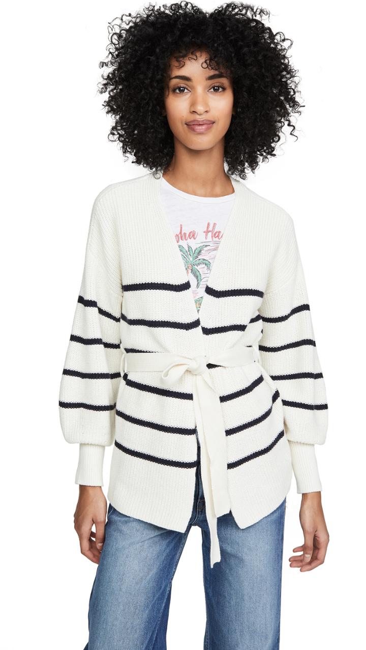 Frame Chunky Wrap Sweater