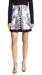 Versace Print Miniskirt