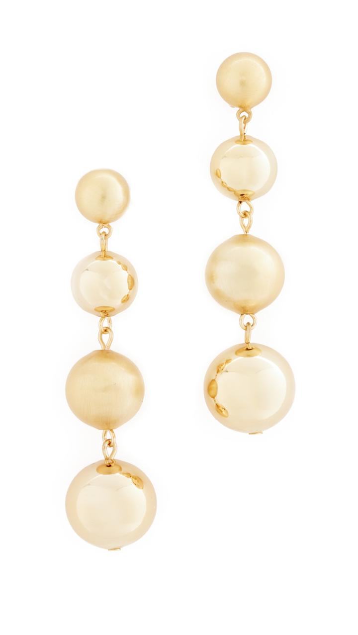 Rebecca Minkoff Statement Sphere Drop Earrings
