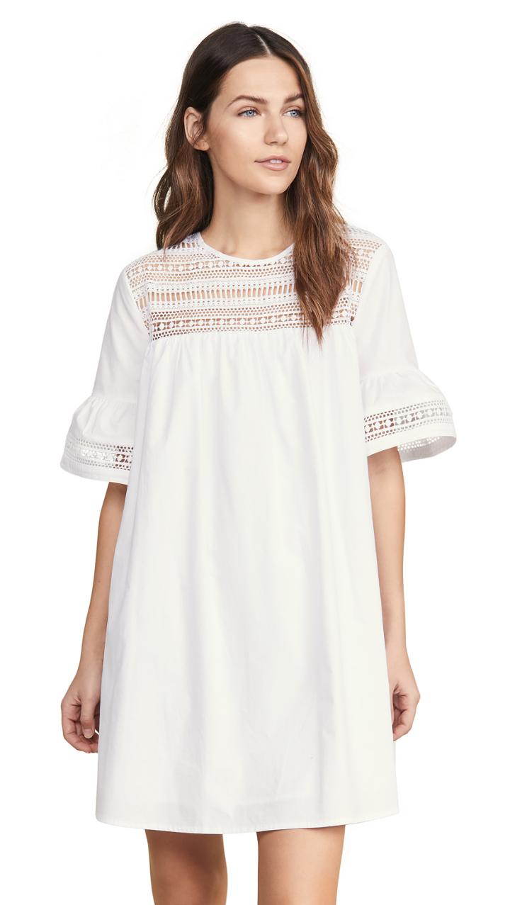 English Factory Lace Trim Dress