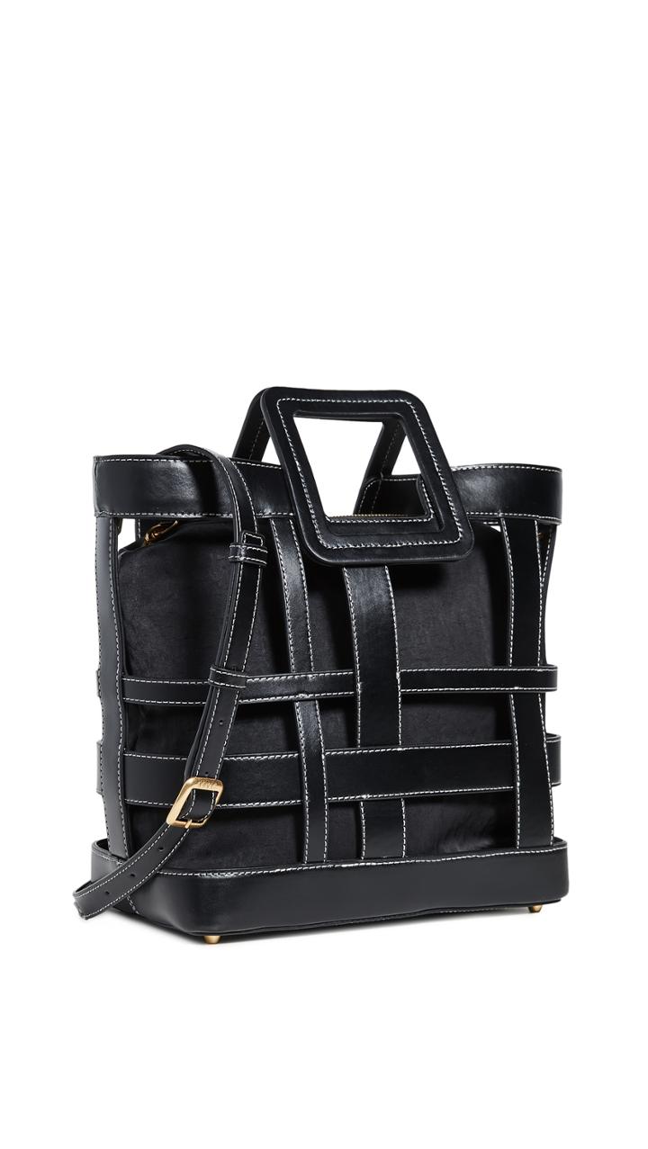 Staud Plaid Shirley Bag
