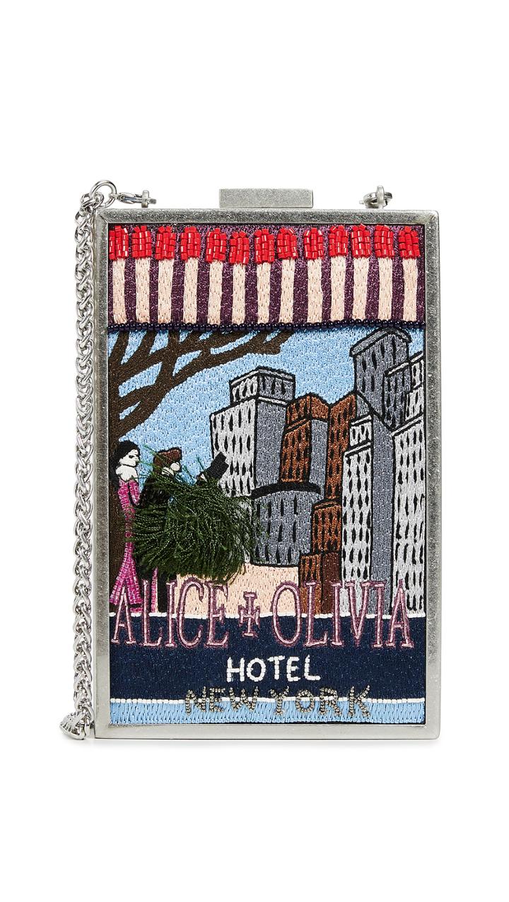 Alice Olivia Sophia Matchbook Nyc Clutch