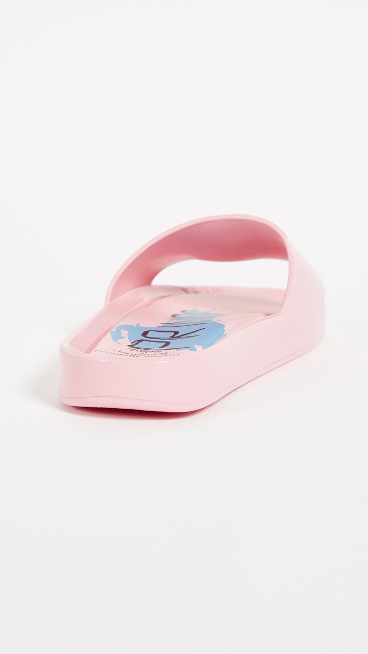Melissa X Vivienne Westwood Beach Slides Ii