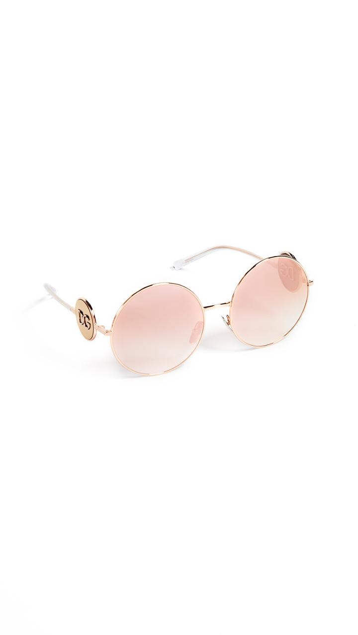 Dolce Gabbana Sicilian Sweet Round Sunglasses